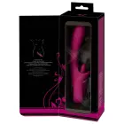 Javida вибратор с функциями лизания и толчков – 22.5 cm (8.8″) – розовый — Фото 12