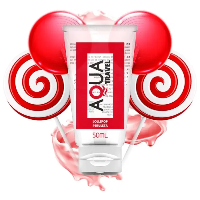 AQUA Travel Lollipop лубрикант на водной основе со вкусом – 50 ml