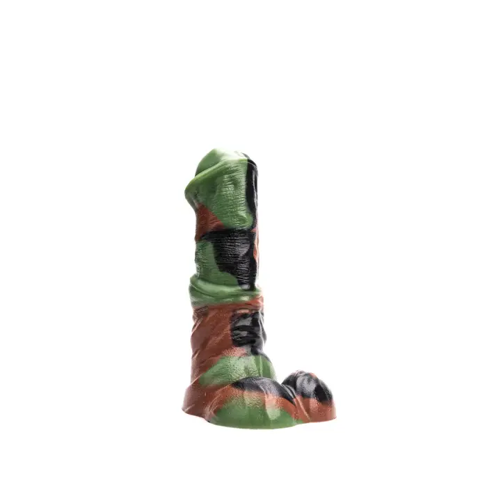 Kiotos Revolt Green Army 01 Medium – silikona dildo – 18 cm