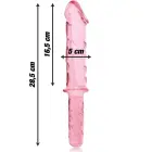 Ibiza Nebula Series Model 24 Glass Dildo – 28.5 cm (11.2″) – Pink — Photo 3
