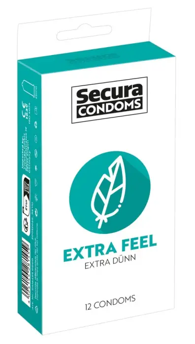 Secura Extra Feel Ultra-thin Condoms – 12 pcs