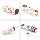 Перезаряжаемый вибратор Donut – 8.5 cm (3.3″) – черный — Фото 9