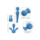 Couture Body Wand массажер-вибратор комплект – синий — Фото 4