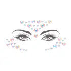 Ķermeņa rotaslietu uzlīmes – Sejai – Spīd tumsā Foto 3