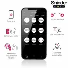 ONINDER CUTE Buddy programėle valdomas vibratorius – 12.5 cm (4.9″) – rožinis — Nuotrauka 2