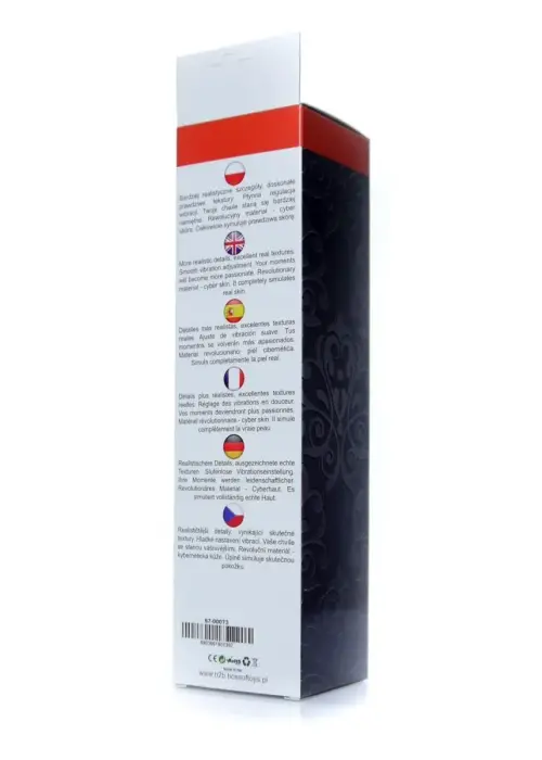 Juicy Jelly reālistisks vibrators – 22 cm (8.5″) – rozā Foto 7