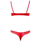 Cottelli Collection Half-Cup Bra Set – Red – 80B/M — Photo 5