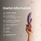 Кролик-вибратор LELO INA Thrust – 20 см (7.9″) – фиолетовый — Фото 9