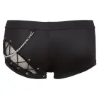 Men's Pants with Mesh and Chain Detail – Black – L — Photo 6