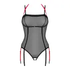 Obsessive Glandez Bodysuit with Halterneck and Open Crotch – XS/S — Photo 3