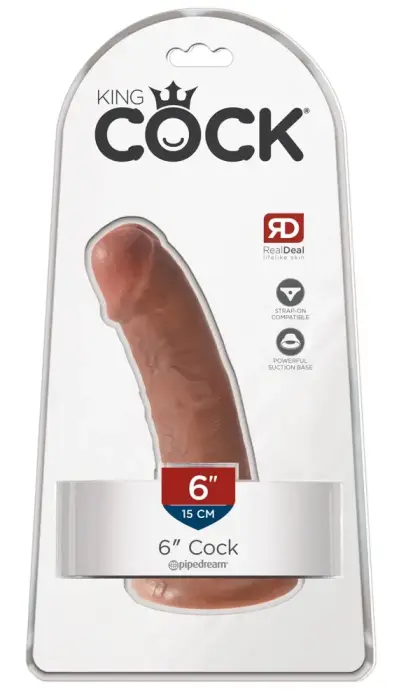 King Cock реалистичный дилдо – 17 cm (6.7″) – телесный