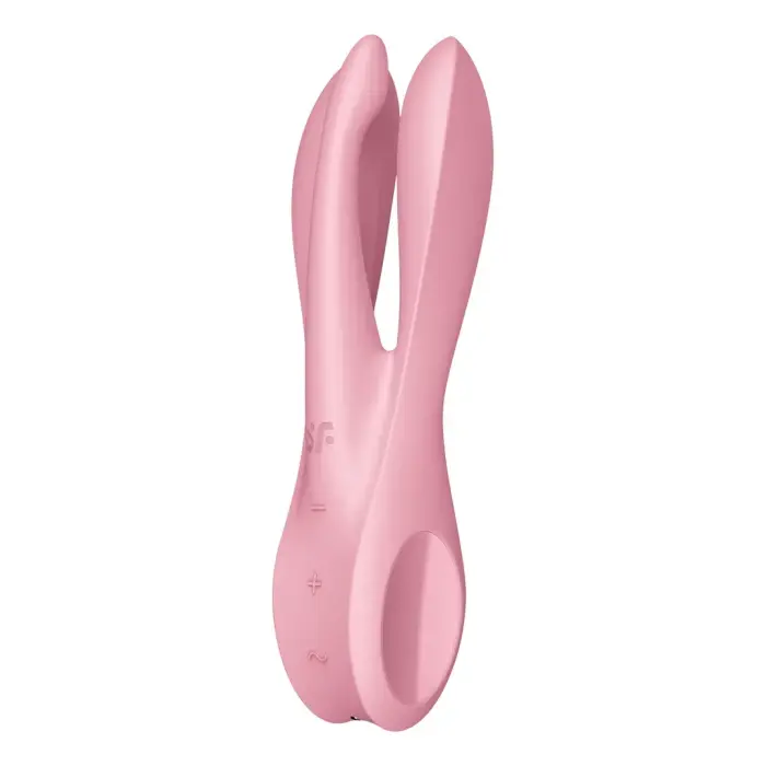 Satisfyer Threesome 1 vibraator – 12.6 cm (5″) – roosa