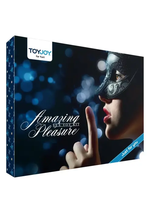 ToyJoy Amazing Pleasure Sex Toy Kit – 10 pcs – black