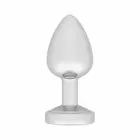 Easytoys Anal Collection Butt Plug LED Small Silver 7cm Compact Design — Photo 3
