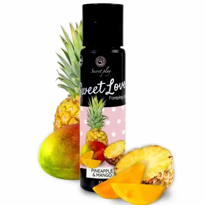 Secret Play Mango & Pineapple söödav veepõhine librikant – 60 ml