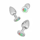 Easytoys Anal Collection LED Plug Large Silver - Illuminated Intimate Accessory — Фото 7