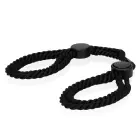 Adjustable Rope Hand Cuffs – Black — Photo 3