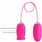 Pretty Love Daisy Intimate Egg виброяйцо – 13.5 см (5.3″) – розовый — Фото 6