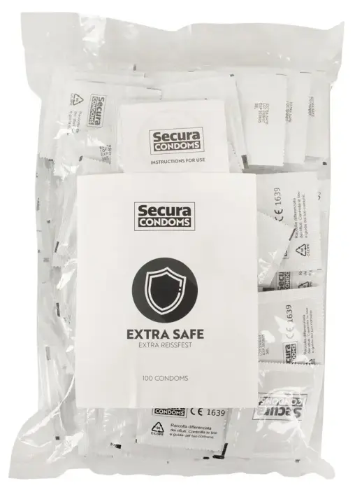 Secura Extra Safe Condoms – 100 pcs