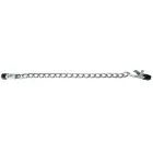 BK Adjustable Nipple Clamps with Chain – Silver — Photo 4
