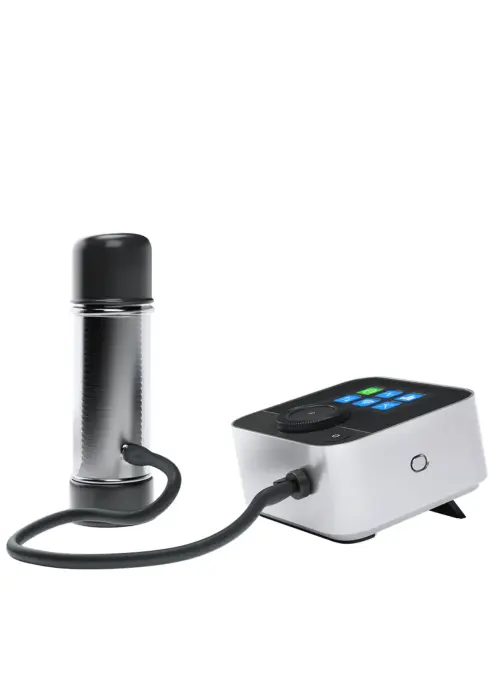 VacuPUMP Machine – electric penis pump system – 4 modes, colour screen – silver