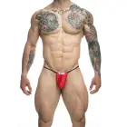 Justin+Simon Classic Men's Thong – Red – L/XL — Photo 5