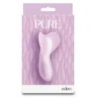 NS Novelties Pure Eden Purple divslāņu silikona vibrators – vibrators – divslāņu silikons – uzlādējams – violets — Foto 1