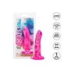 Twisted Love savīts dildo – 15 cm (6″) – Rozā — Foto 4