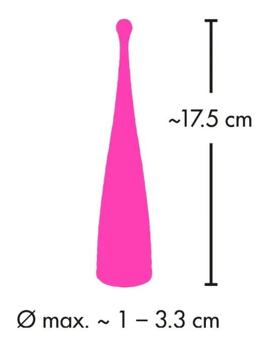 Couples Choice Spot Vibrator – 17.5 cm (6.9″) – Pink Photo