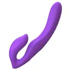 FFH Her Ultimate bezsiksnas strapon vibrators – 22.2 cm (8.75″) – rozā — Foto 3