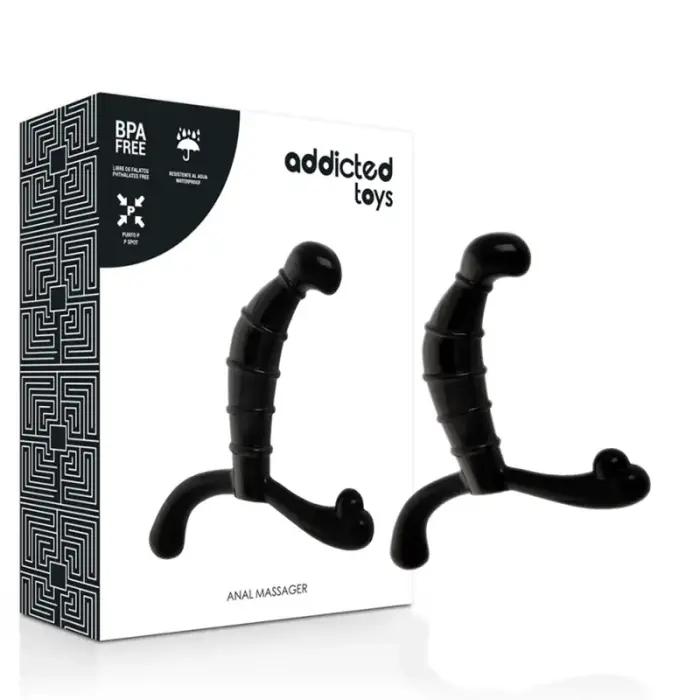 Addicted Toys Intimate Prostate Massager – 11.3 cm – Black