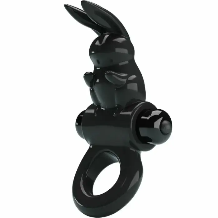 Pretty Love BI-210245 Intimate Ring with Rabbit Design – 8.5 cm (3.3″) – Black