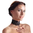 Svenjoyment Choker Lace Black Adjustable Satin Lacing 32cm — Photo 2