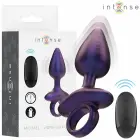 INTENSE Michael Rechargeable Vibrating Plug with Remote Control – Black — Photo 1