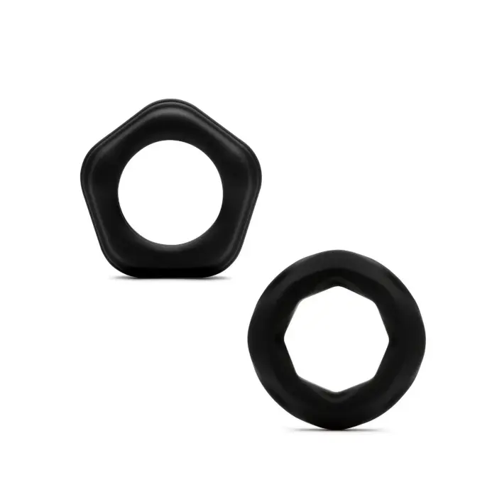 Classic Silicone Cock Rings – 2-Pack