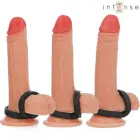 INTENSE Bobby Dual Silicone Performance Ring Black 8 cm — Photo 5