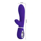 PRETTY LOVE Thomas USB вибратор – 18 cm (7″) – фиолетовый — Фото 10