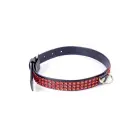 Fetish B - Series Collar with crystals 2 cm Red Line Foto 2