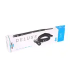 Kiotos Silicone Collar Deluxe with Chain Leash – Black — Photo 3