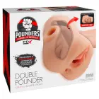 PDXP Double Pounder vibreriv masturbaator – realistlik – nahavärv — Foto 1