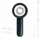FPPR elektrinis masturbatorius – 22 cm – juodas — Nuotrauka 9