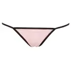 Mežģīņu bodijs un stringi – rozā – M Foto 6