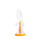 Dinoo Primal - Allo realistiškas dildo – 30 cm (12″) – Skaidrus — Nuotrauka 4