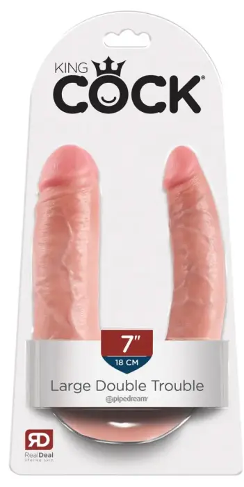 King Cock liels Double Trouble dildo – 43 cm (17″)
