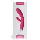 Angel согревающий кролик-вибратор – 19 cm (7.5″) – красный — Фото 1