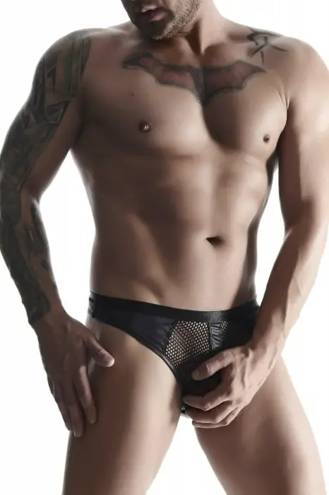 Men's Thong – S – Black