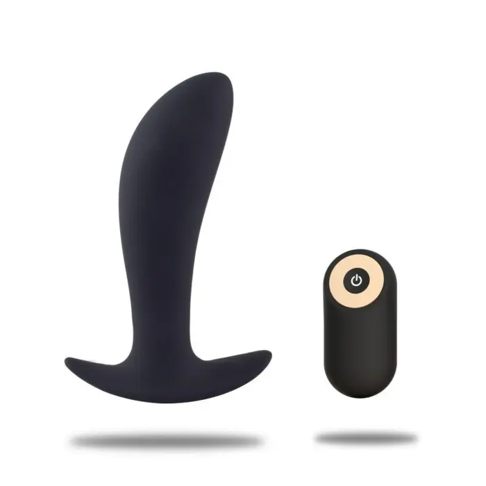 Toyz4Lovers Vibrating Prostate Massager – 12 cm (4.7″) – Black