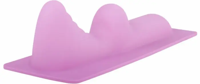 Motorbunny Mount Gushmore – рифлёная силиконовая насадка для Motorbunny Original – розовая