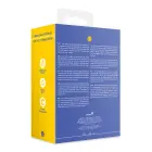 Vibrējošs dzimumlocekļa gredzens ar klitora stimulāciju – Tamiya zils Foto 3