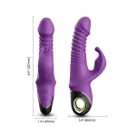 Zing vibratorius – 19.5 cm (7.5″) – violetinis — Nuotrauka 4